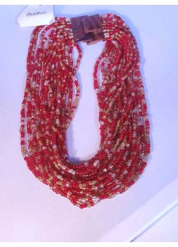 Beaded Necklace Multi Strand