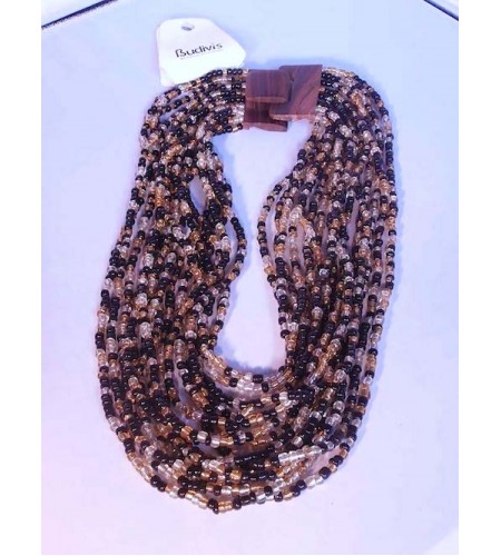 Beaded Necklace Multi Strand