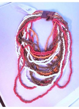 Beaded Necklace Multi Strand