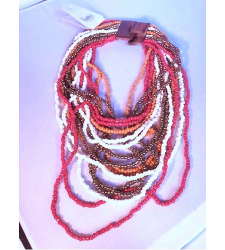 Beaded Necklace Multi Strand