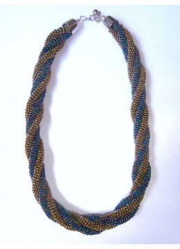 Beaded Twist Necklace