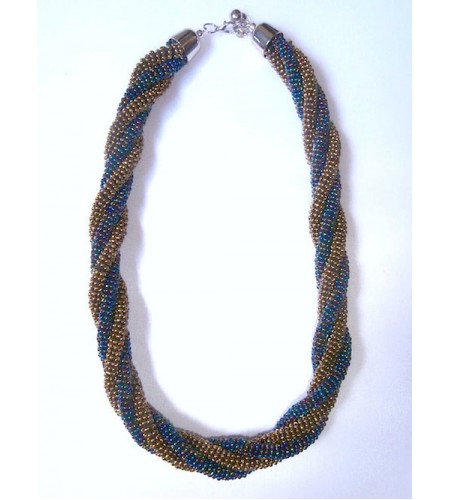 Beaded Twist Necklace