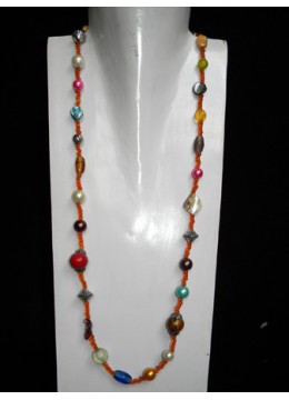 Long Beaded Necklace