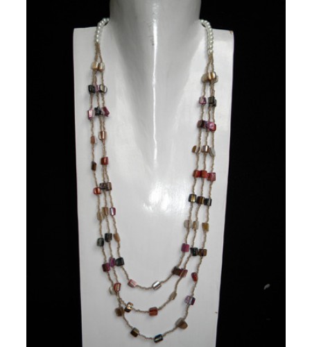 Multi-Beaded Necklace