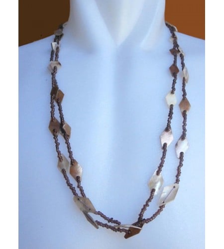 Multi Strand Beaded Necklace