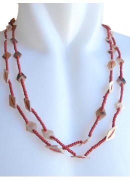 Multi Strand Beaded Necklace