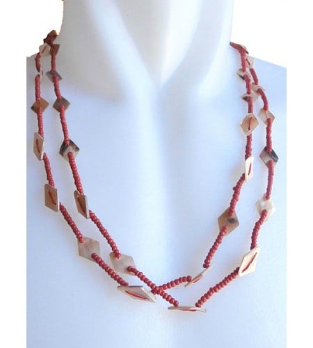 Multi Strand Beaded Necklace