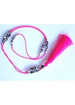 Neon Tassel Necklace