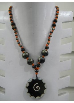 Beaded Necklace Pendant