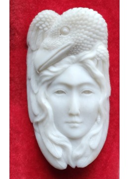 Best Model Bali Bone Carving Pendant Spirit Model