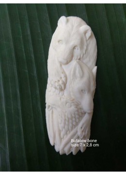 Best Style Bali Bone Carving Natural Pendant