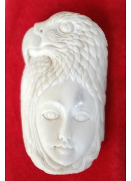 Top Grade Balinese Bone Carving Pendant Spirit Model