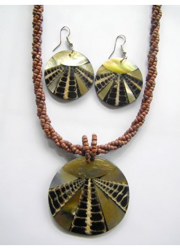 Bali Necklace Bead Pendant Set Manufacturer