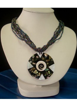 Beaded Necklace Shell Direct Artisan