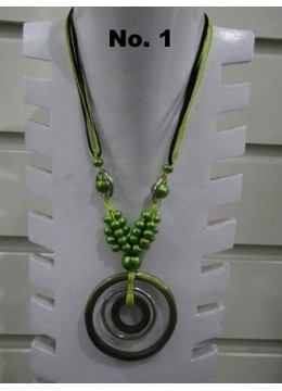 Latest Wooden Bead Necklace