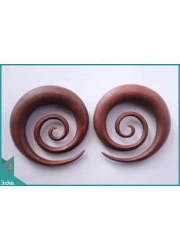 Bali Direct Selling Artist Wooden Spiral Body Piercing