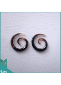 Best Selling Bali Spirall Black Horn Body Piercing