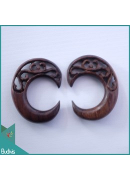 Best Selling Wooden Earrings Body Piercing C