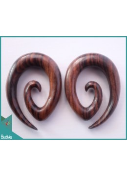 Best Selling Wooden Earrings For Body Piercing