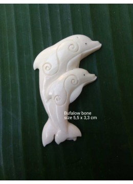 Direct Artisan Bali Ox Bone Carved Pendant Spirit Model