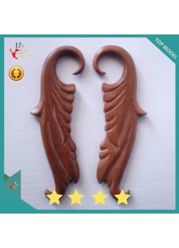 Hot Selling Bali Wooden Wings Body Piercing Jewelry