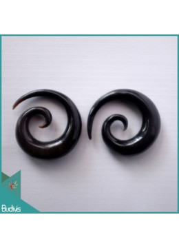 Low Price Bali Spirall Black Horn Body Piercing