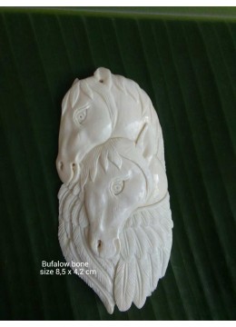 Top Style Bali Spiritual Bone Carved Natural Pendant