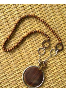 Bali Nature Wood Necklace