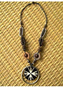 Bali Nature Wood Necklace