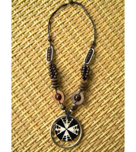 Bali Nature Wood Necklace