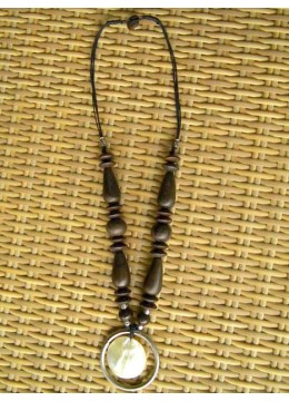 Bali Nature Wood Necklace