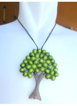 Necklace Bead Wooden Tree