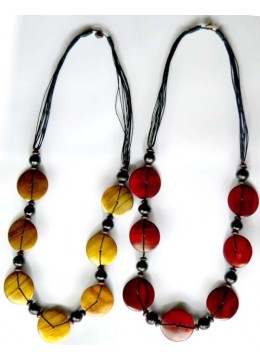 Wood Colour Necklace