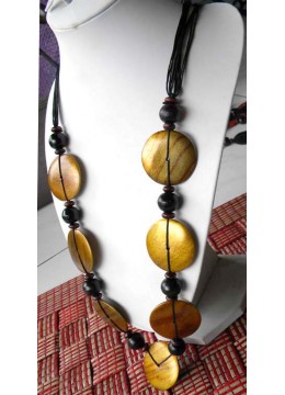 Wood Colour Necklace