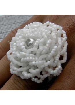 Ring Beaded Flower