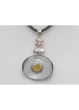 Affordable Pendant Sterling Silver With  Mother Of Pearl 925