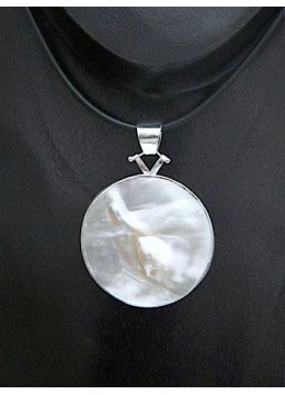 Bali Mop Shell Pendant Sterling Silver 925 From Manufacturer