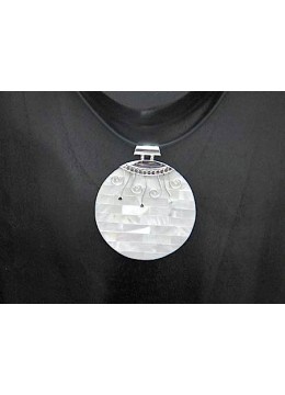 Bali Mop Shell Pendant Sterling Silver 925 From Manufacturer