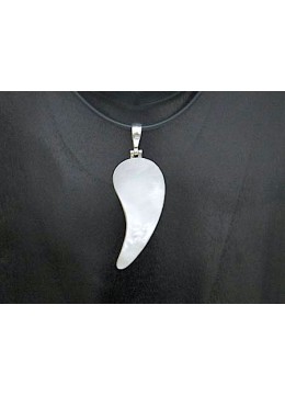 Beautiful Mop Sea Shell Pendant With Sterling Silver Silver 925 From Artisans