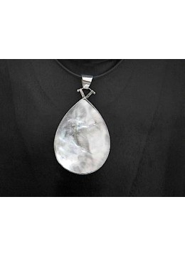 Beautiful Mop Sea Shell Pendant With Sterling Silver Silver 925 From Artisans