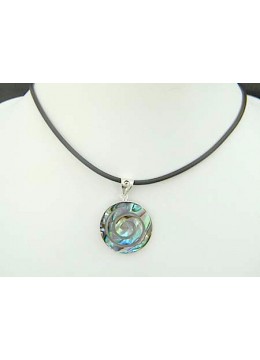 Manufacturer Beautiful Paua Shell Penden With Silver 925