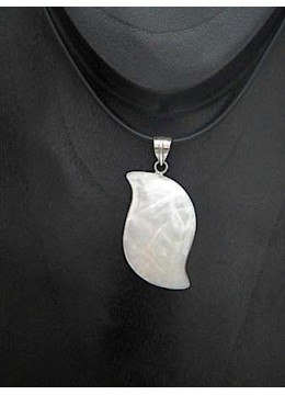 Mop Sea Shell Pendant With Sterling Silver Pendant 925 From Artisans