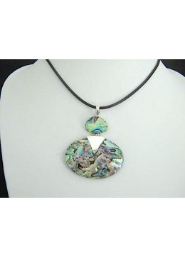 Wholesaler Beautiful Abalone Shell Penden With Silver 925