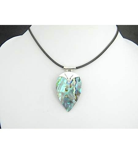 Wholesaler Beautiful Abalone Shell Penden With Silver 925