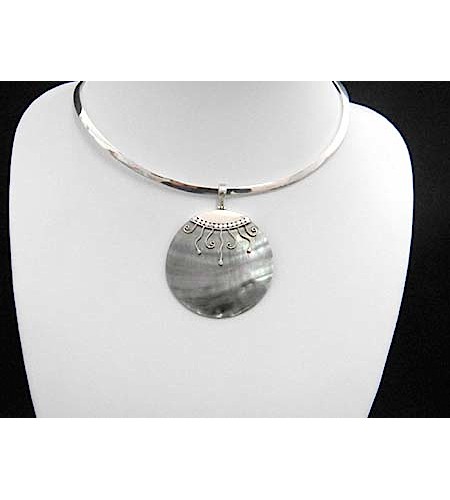 With Silver Pendant Seashell Pendant 925 Direct Bali Sourcing