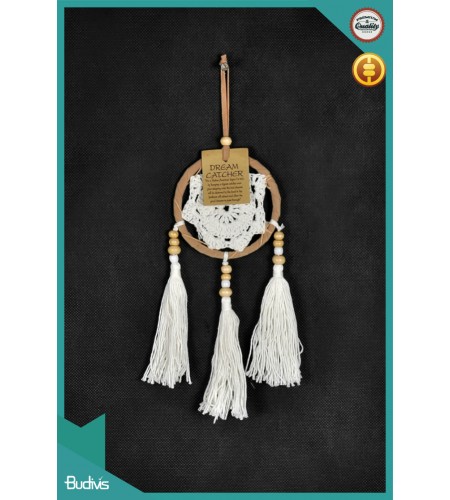 Affordable Rattan Hanging Dream Catcher Crochet