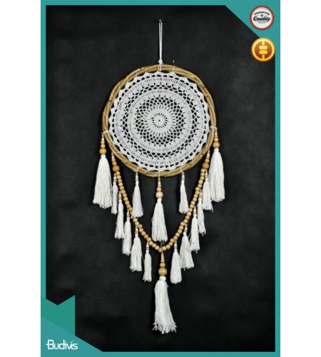 Bali Hanging Dreamcatcher Tassel Crochet