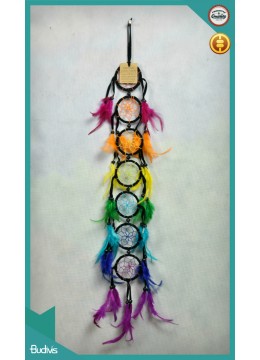 Best Selling Rattan Multicolor Crocheted Hanging Dream Catcher