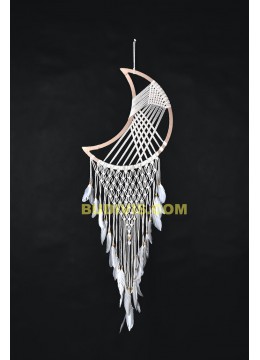 Crescent Lace Wall Hanging Dream Catcher