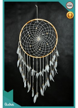 Direct Artiny Large Rattan Hanging Dreamcatcher Combo Crochet